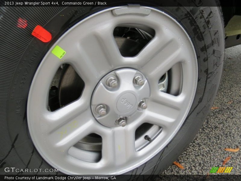  2013 Wrangler Sport 4x4 Wheel