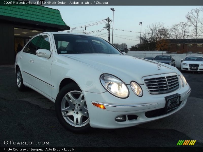 Alabaster White / Charcoal 2006 Mercedes-Benz E 350 4Matic Sedan