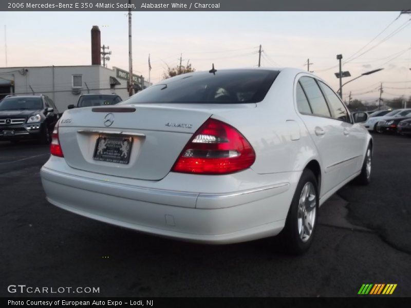 Alabaster White / Charcoal 2006 Mercedes-Benz E 350 4Matic Sedan