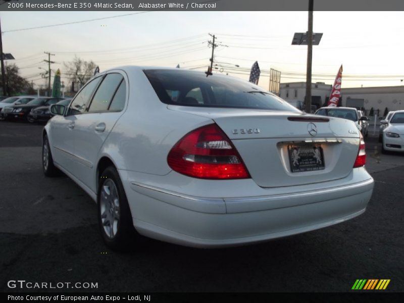 Alabaster White / Charcoal 2006 Mercedes-Benz E 350 4Matic Sedan