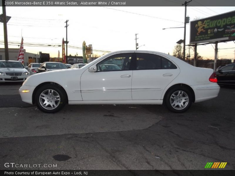 Alabaster White / Charcoal 2006 Mercedes-Benz E 350 4Matic Sedan