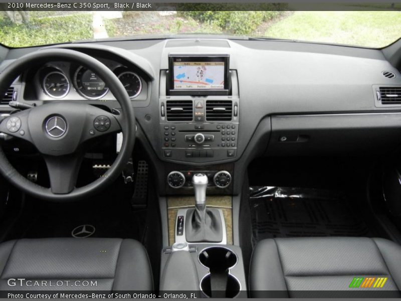 Dashboard of 2010 C 350 Sport