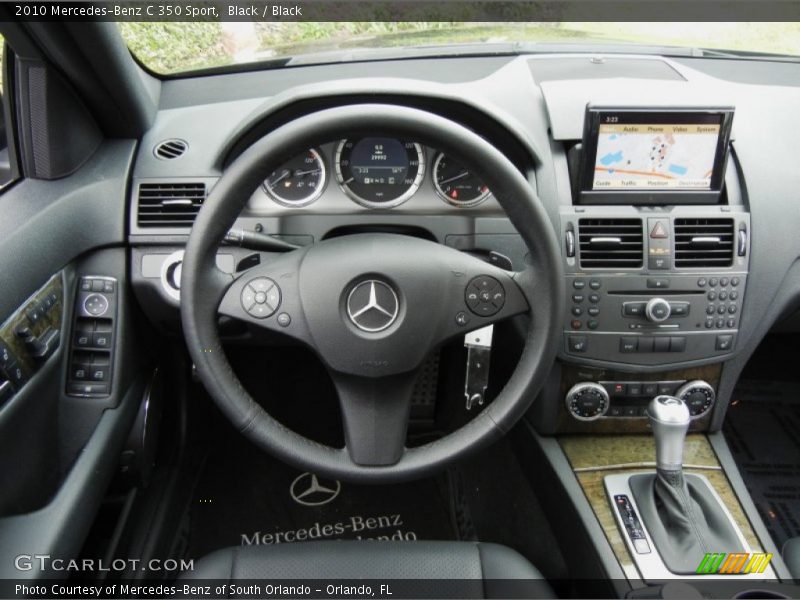 Dashboard of 2010 C 350 Sport