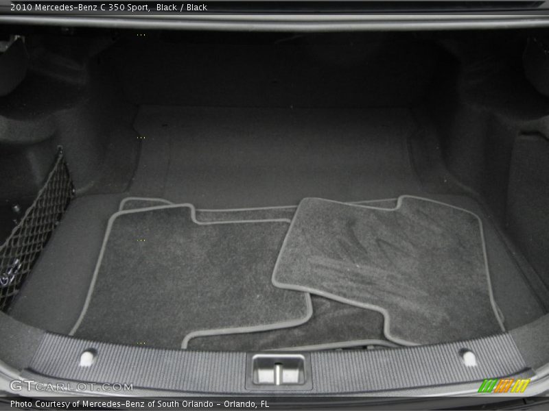 Black / Black 2010 Mercedes-Benz C 350 Sport