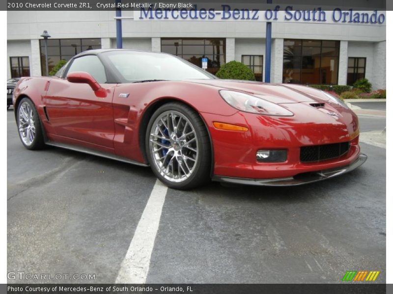 Crystal Red Metallic / Ebony Black 2010 Chevrolet Corvette ZR1
