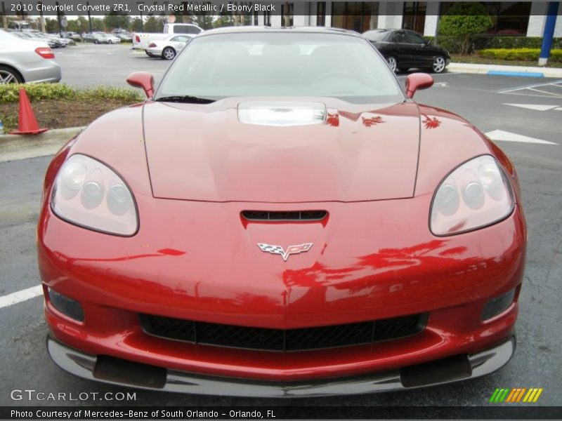 Crystal Red Metallic / Ebony Black 2010 Chevrolet Corvette ZR1