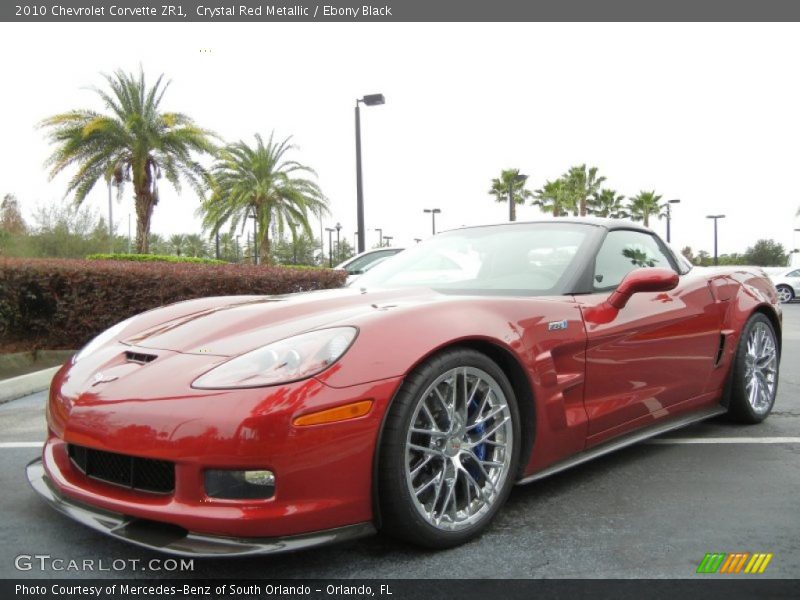 Front 3/4 View of 2010 Corvette ZR1