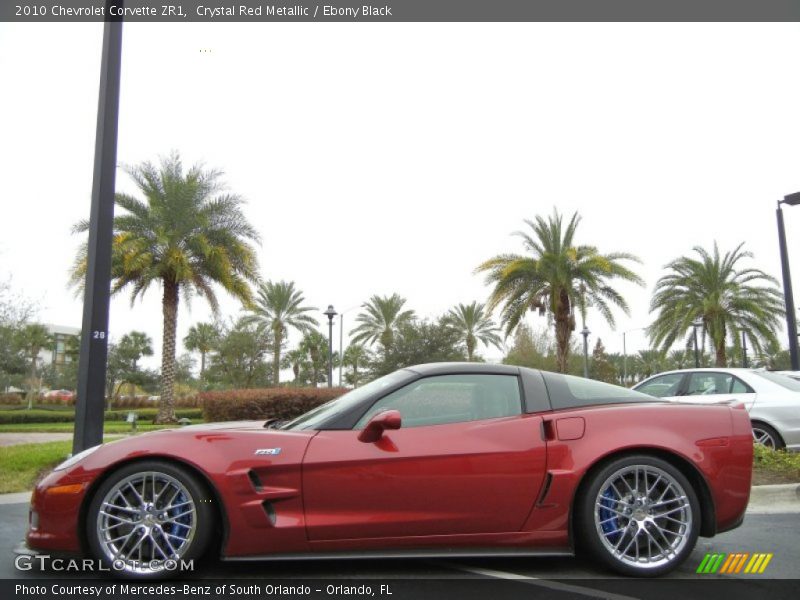  2010 Corvette ZR1 Crystal Red Metallic