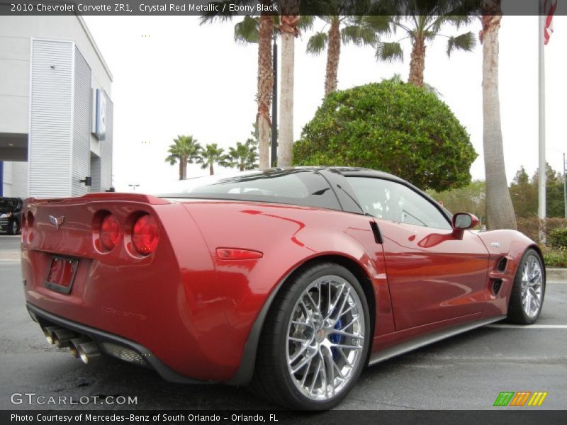 Crystal Red Metallic / Ebony Black 2010 Chevrolet Corvette ZR1