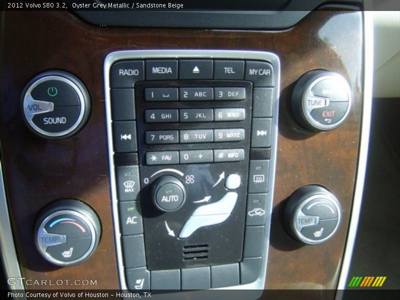 Oyster Grey Metallic / Sandstone Beige 2012 Volvo S80 3.2