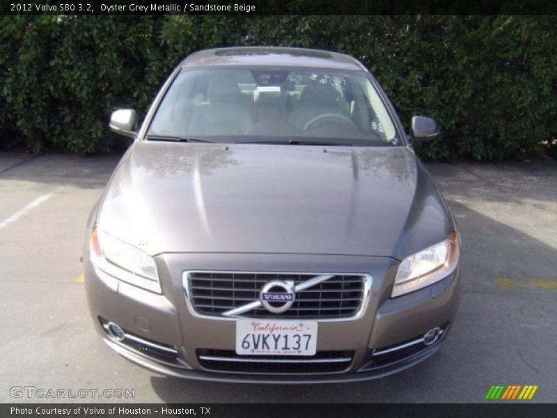 Oyster Grey Metallic / Sandstone Beige 2012 Volvo S80 3.2