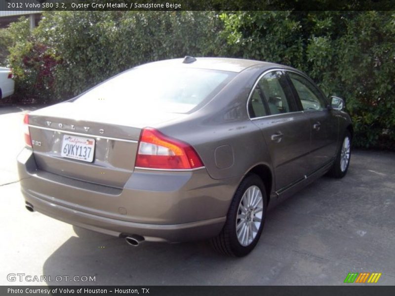 Oyster Grey Metallic / Sandstone Beige 2012 Volvo S80 3.2