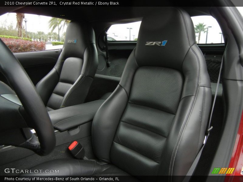 Front Seat of 2010 Corvette ZR1