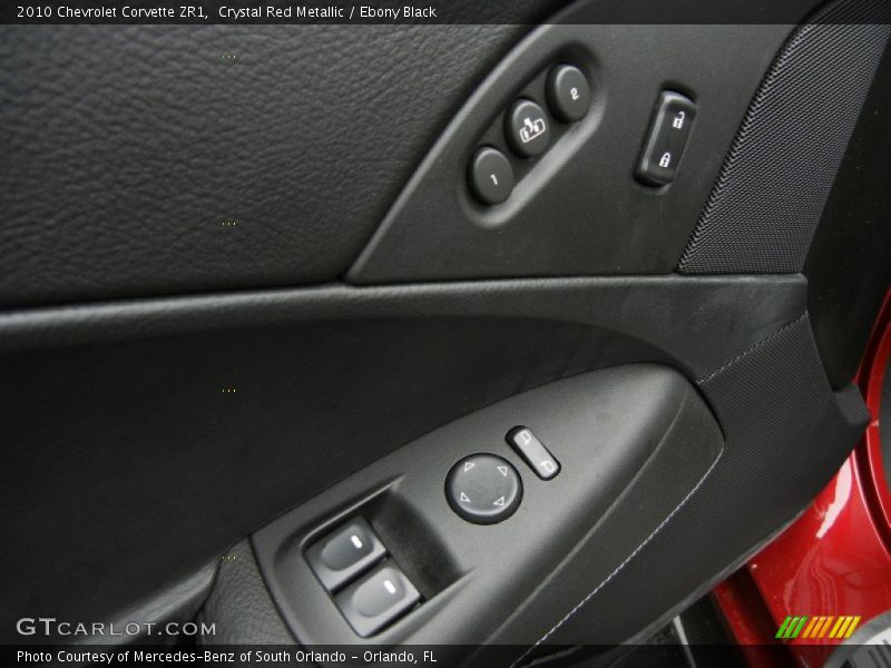 Controls of 2010 Corvette ZR1