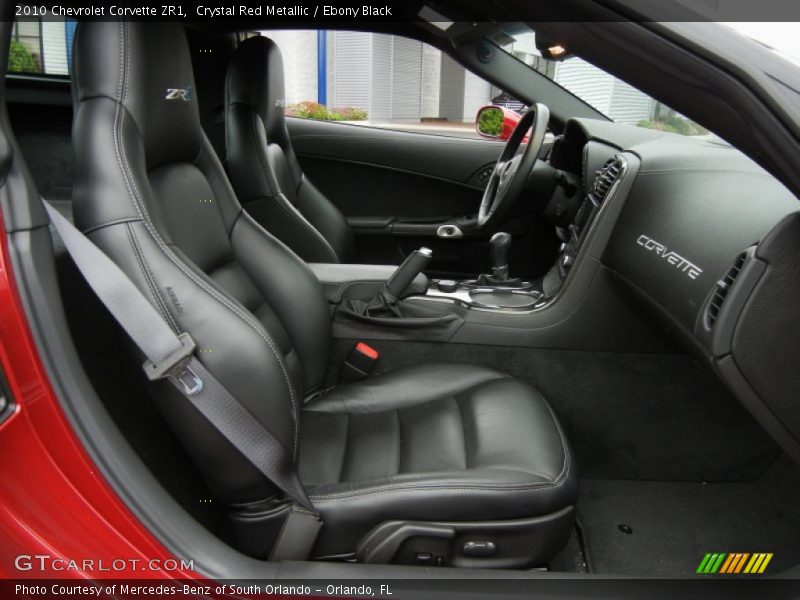  2010 Corvette ZR1 Ebony Black Interior