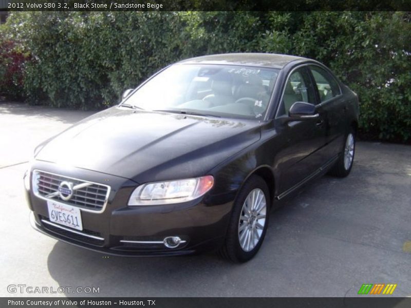 Black Stone / Sandstone Beige 2012 Volvo S80 3.2