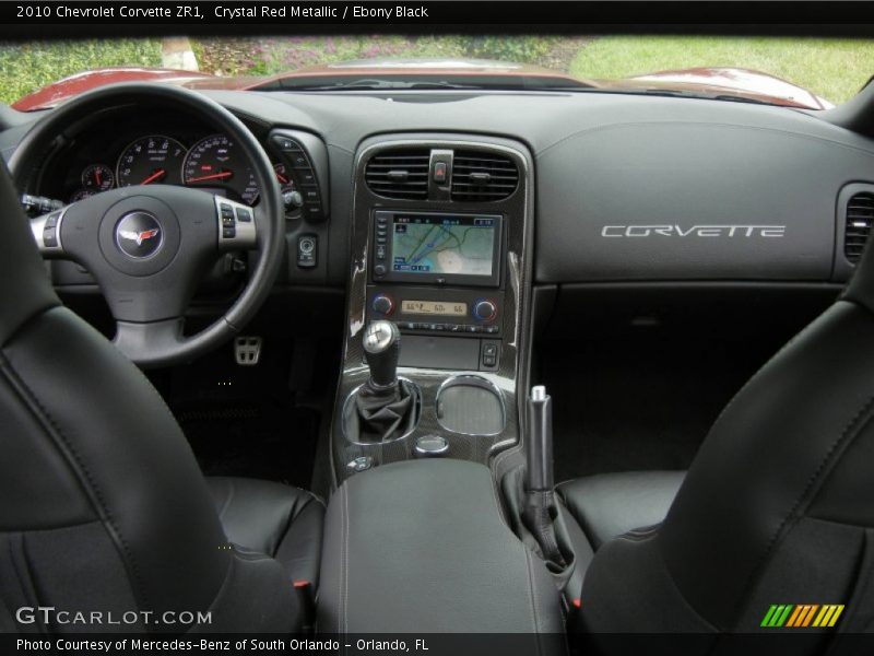 Dashboard of 2010 Corvette ZR1