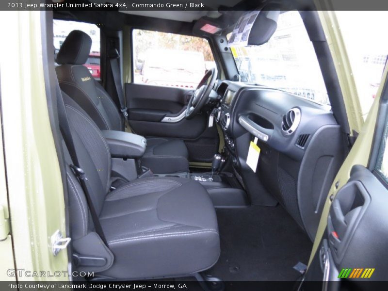 Commando Green / Black 2013 Jeep Wrangler Unlimited Sahara 4x4