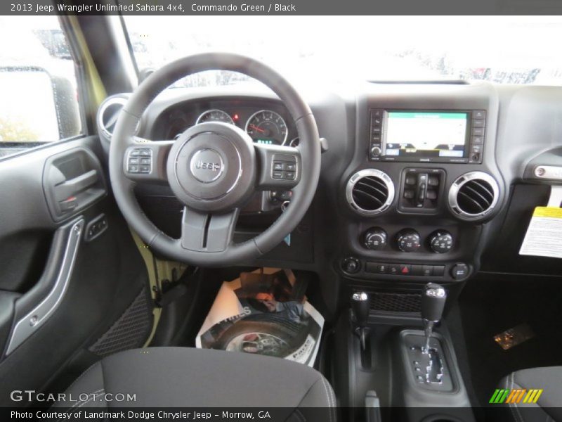 Commando Green / Black 2013 Jeep Wrangler Unlimited Sahara 4x4