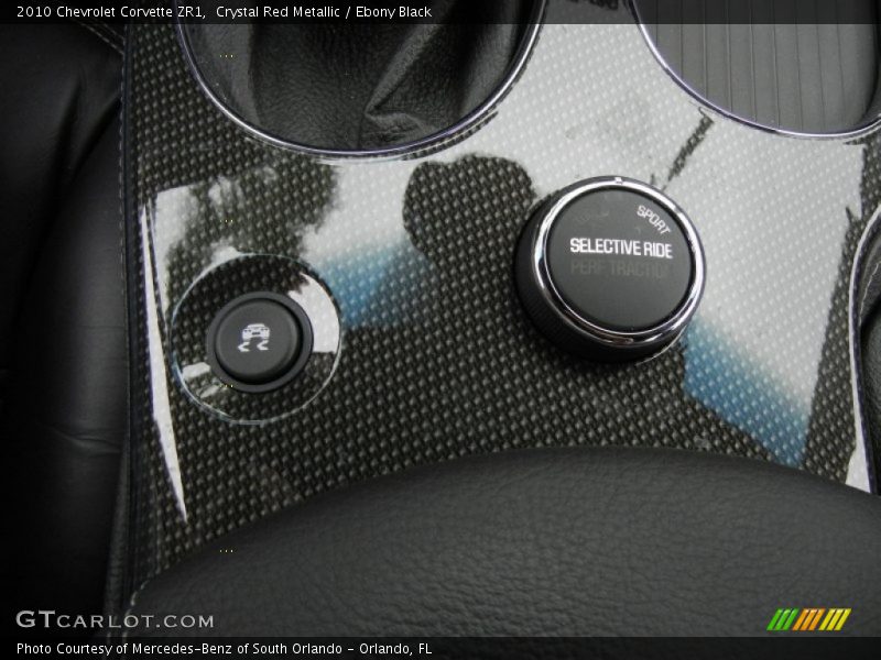 Controls of 2010 Corvette ZR1