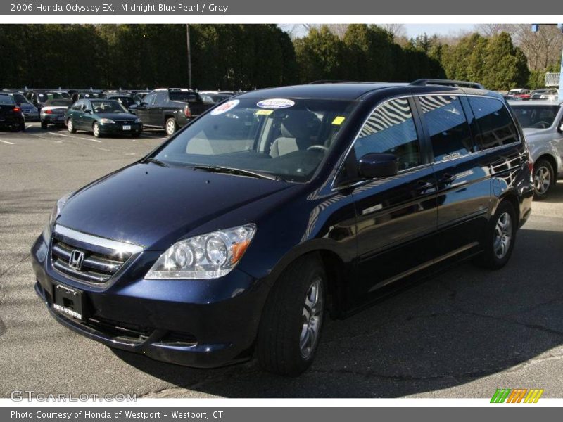 Midnight Blue Pearl / Gray 2006 Honda Odyssey EX