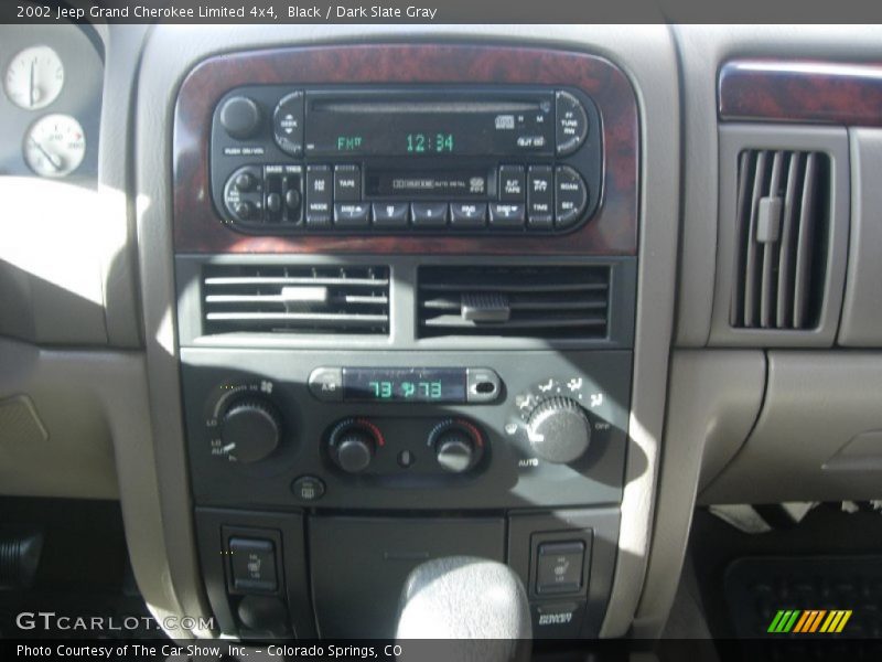 Black / Dark Slate Gray 2002 Jeep Grand Cherokee Limited 4x4