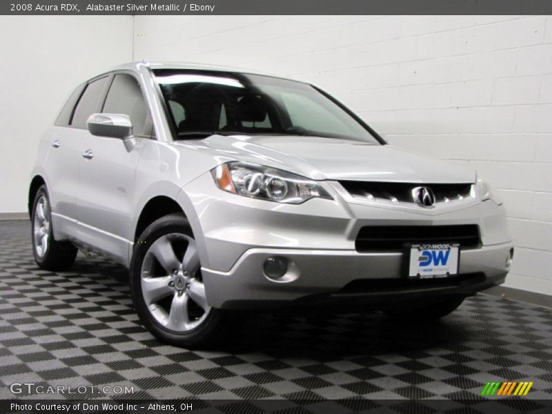 Alabaster Silver Metallic / Ebony 2008 Acura RDX