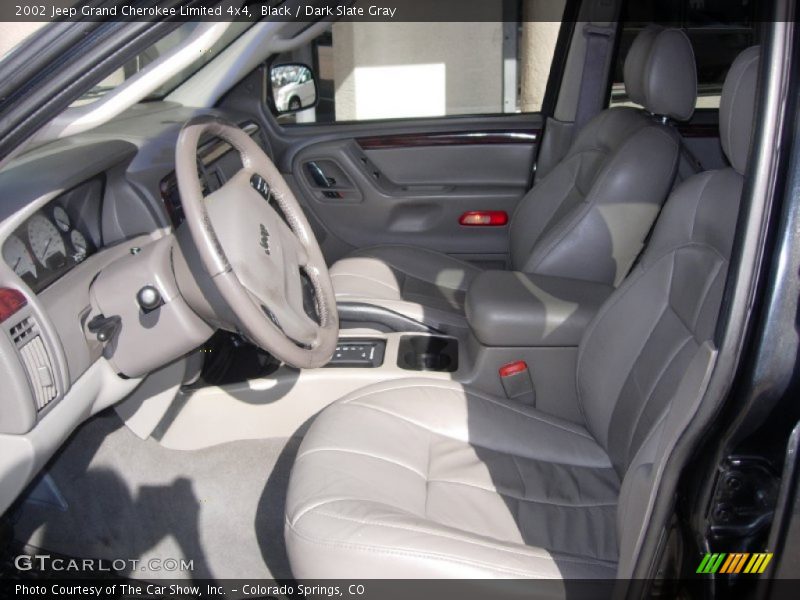 Black / Dark Slate Gray 2002 Jeep Grand Cherokee Limited 4x4