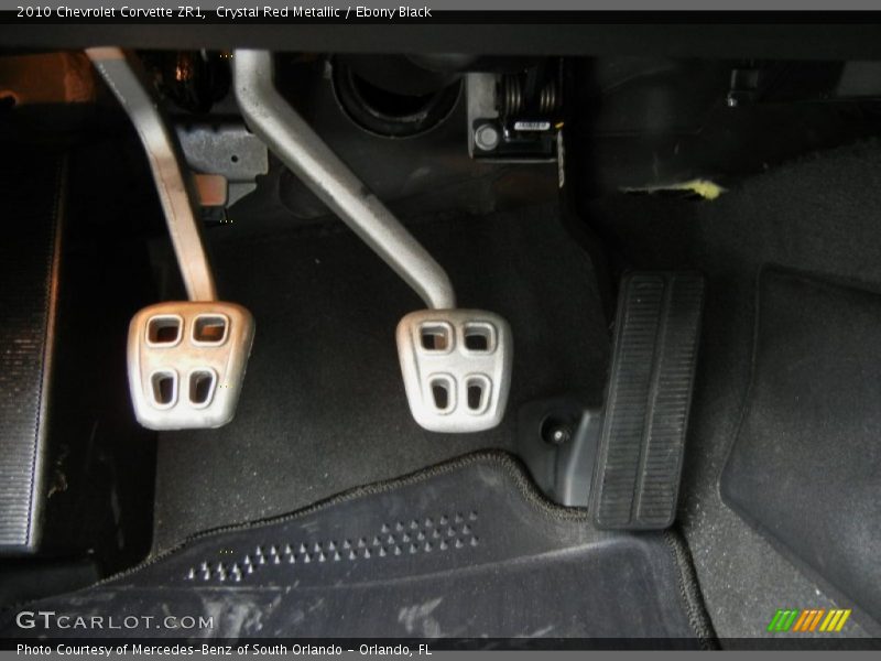 Controls of 2010 Corvette ZR1