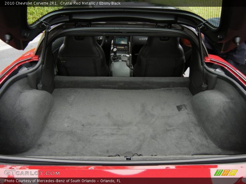  2010 Corvette ZR1 Trunk