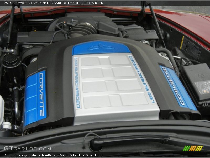  2010 Corvette ZR1 Engine - 6.2 Liter Supercharged OHV 16-Valve LS9 V8