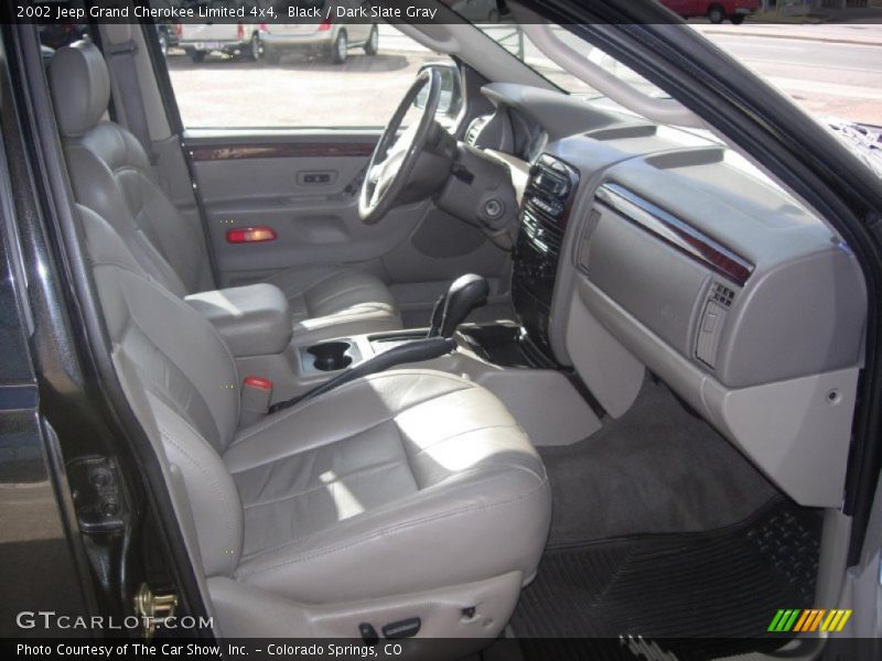 Black / Dark Slate Gray 2002 Jeep Grand Cherokee Limited 4x4