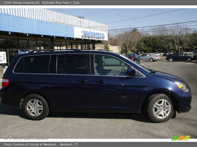 Midnight Blue Pearl / Gray 2006 Honda Odyssey EX