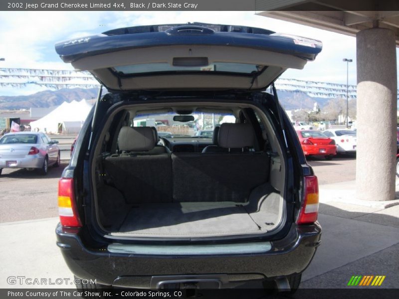 Black / Dark Slate Gray 2002 Jeep Grand Cherokee Limited 4x4