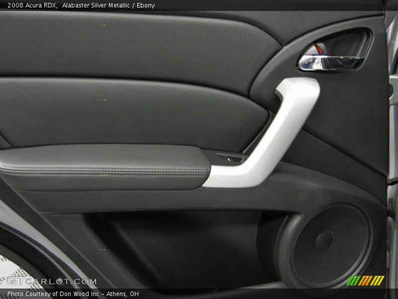 Alabaster Silver Metallic / Ebony 2008 Acura RDX