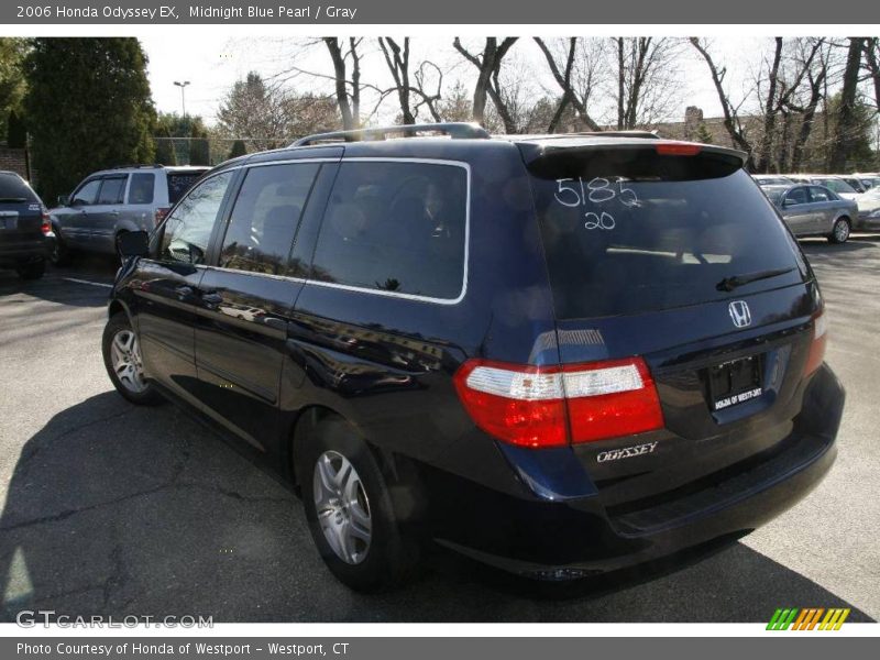 Midnight Blue Pearl / Gray 2006 Honda Odyssey EX