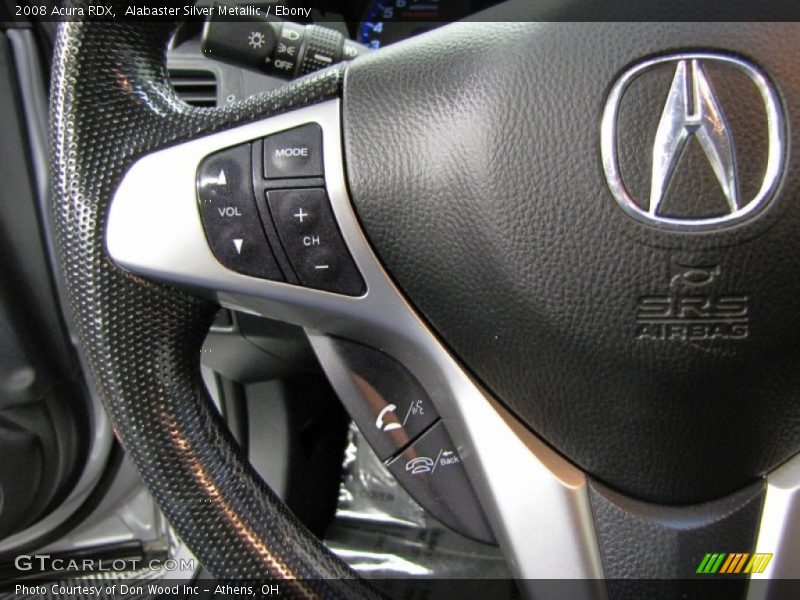 Alabaster Silver Metallic / Ebony 2008 Acura RDX