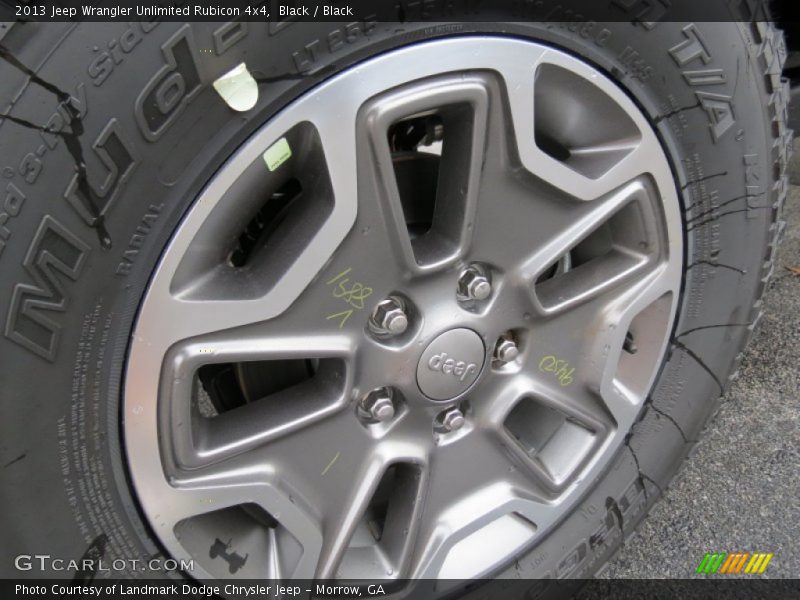 Black / Black 2013 Jeep Wrangler Unlimited Rubicon 4x4