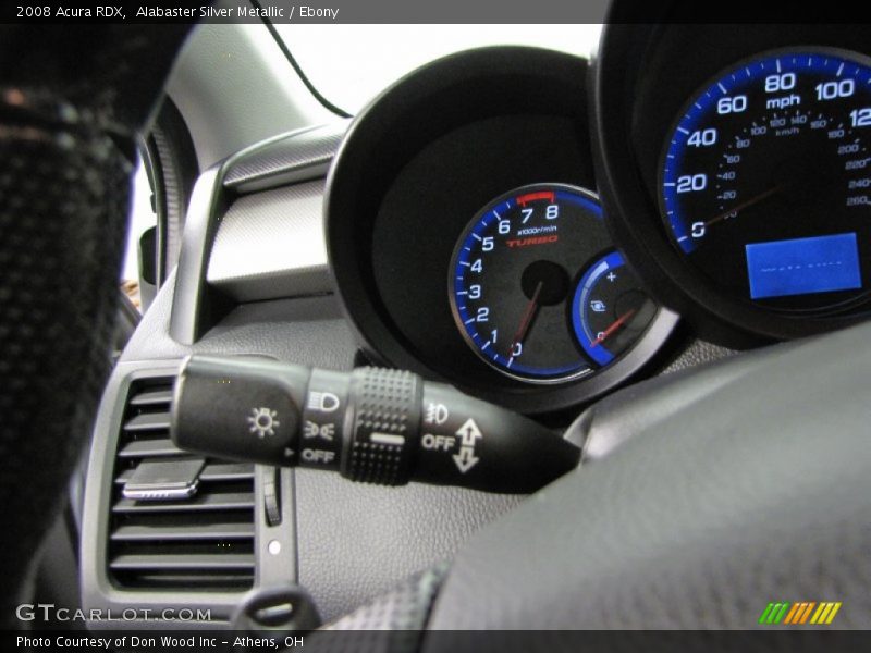 Alabaster Silver Metallic / Ebony 2008 Acura RDX