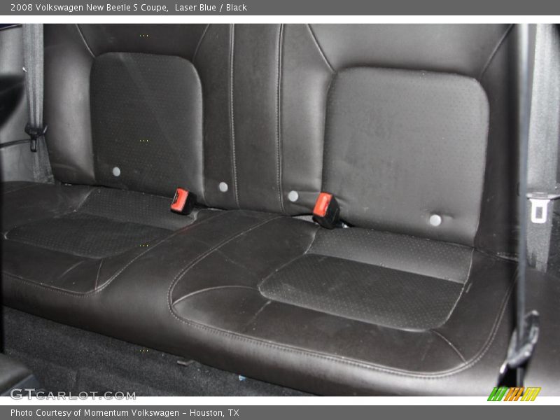 Laser Blue / Black 2008 Volkswagen New Beetle S Coupe