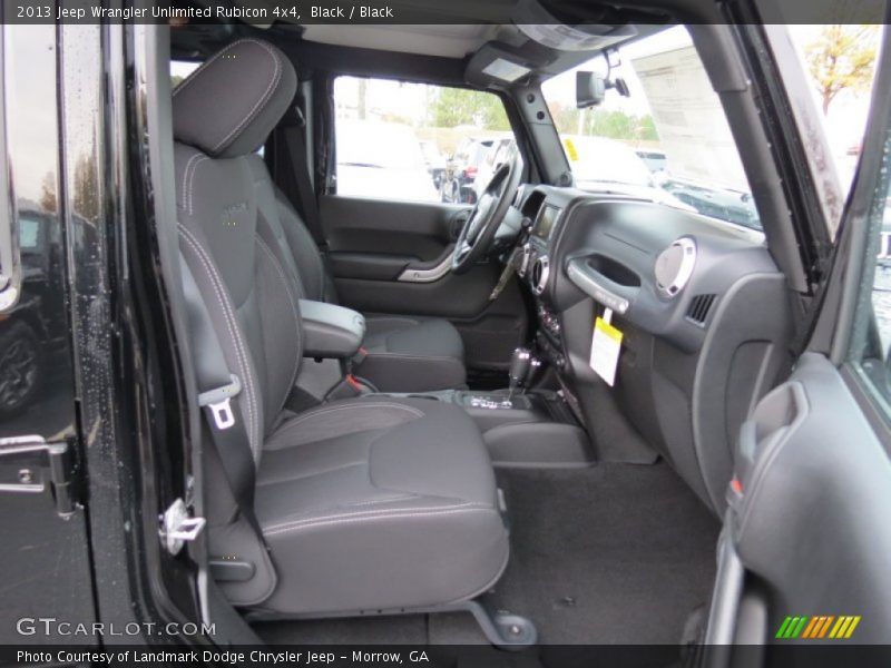 Black / Black 2013 Jeep Wrangler Unlimited Rubicon 4x4
