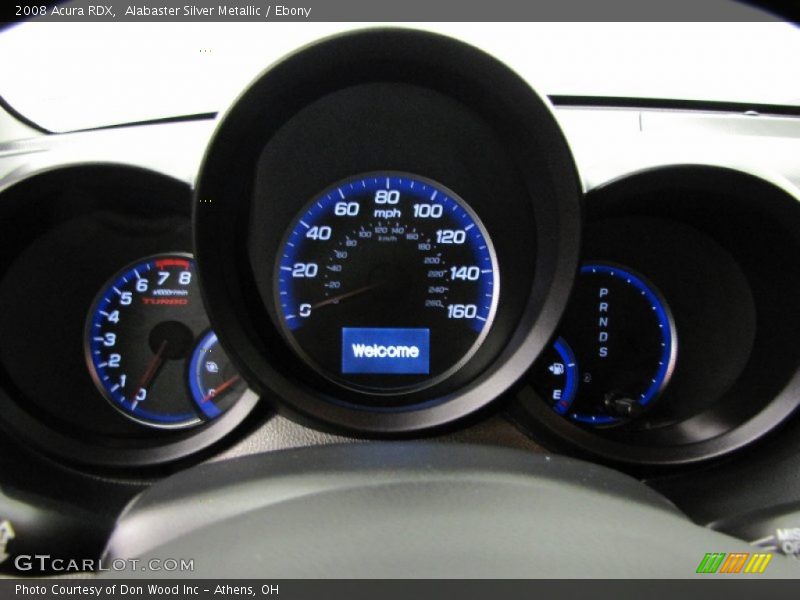 Alabaster Silver Metallic / Ebony 2008 Acura RDX
