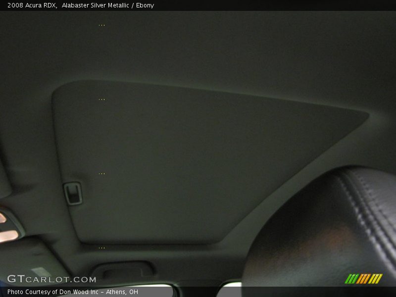 Alabaster Silver Metallic / Ebony 2008 Acura RDX