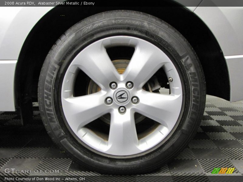 Alabaster Silver Metallic / Ebony 2008 Acura RDX