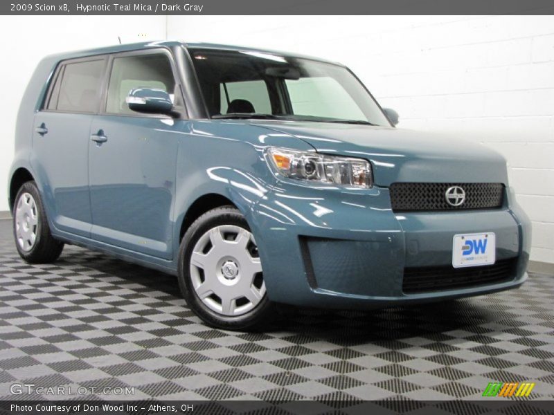 Hypnotic Teal Mica / Dark Gray 2009 Scion xB