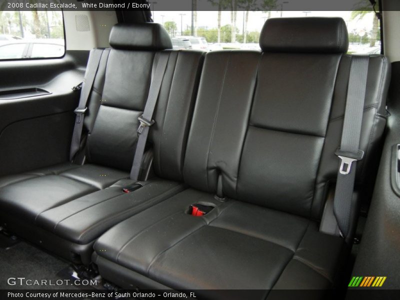 White Diamond / Ebony 2008 Cadillac Escalade