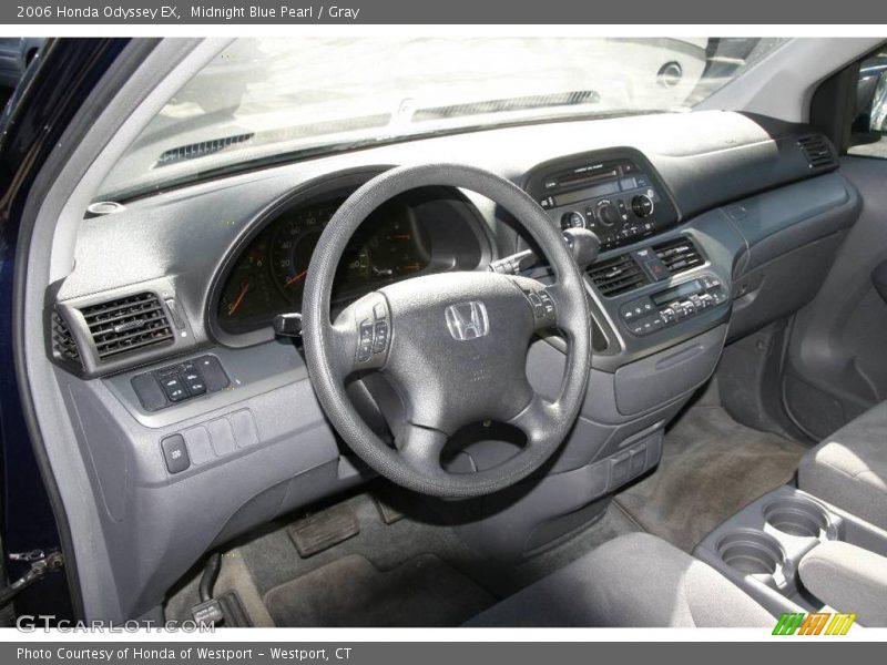 Midnight Blue Pearl / Gray 2006 Honda Odyssey EX