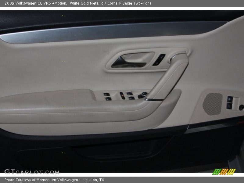 White Gold Metallic / Cornsilk Beige Two-Tone 2009 Volkswagen CC VR6 4Motion