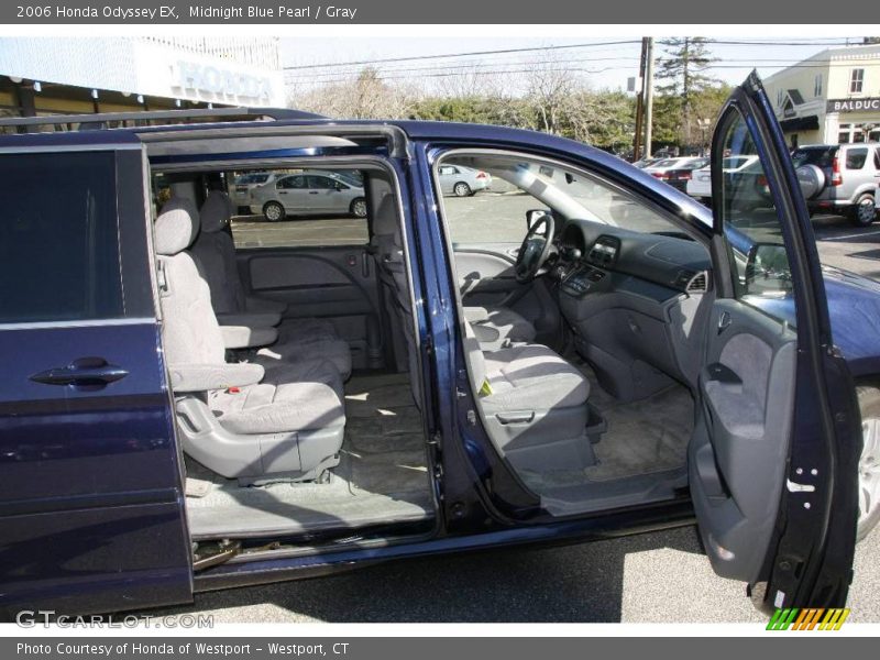 Midnight Blue Pearl / Gray 2006 Honda Odyssey EX