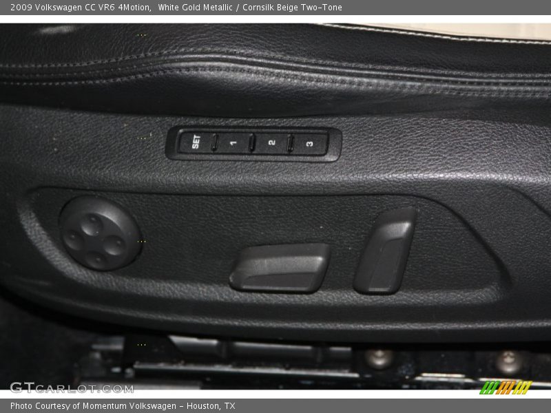 White Gold Metallic / Cornsilk Beige Two-Tone 2009 Volkswagen CC VR6 4Motion